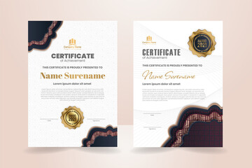 Creative Brown Certificate Template