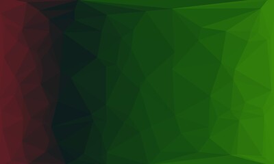Obraz premium vibrant creative prismatic background with polygonal pattern