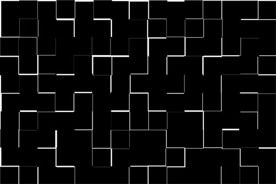 white labyrinth on a black background