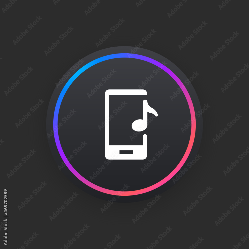 Poster Mobile Tone -  UI Icon