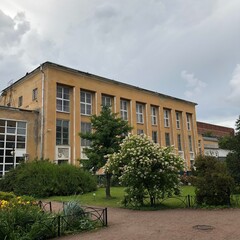 building in the city