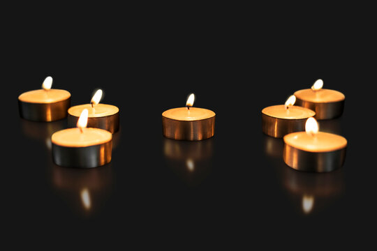 Diwali candle background, aesthetic flame image