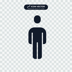 people icon symbol template for graphic and web design collection logo vector illustration