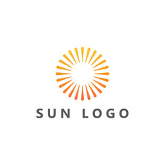 Sun Vector illustration Icon
