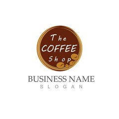 Fototapeta premium coffee bean icon vector