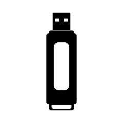 USB memory simple icons Vector illustration