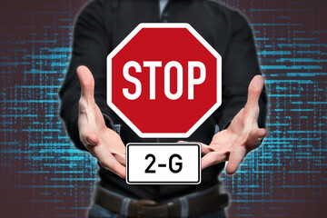 Covid 19, stop only entrance with 2G