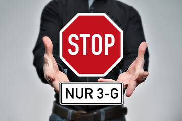 Covid 19, stop only entrance with 3G