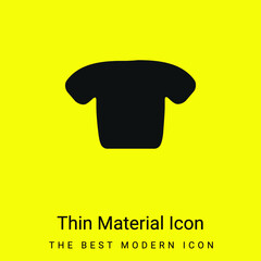Body minimal bright yellow material icon