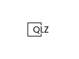 Obraz premium QLZ letter initial logo design vector illustration