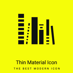 Books Group minimal bright yellow material icon