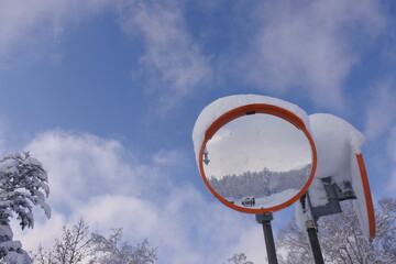北海道の旭岳の風景
