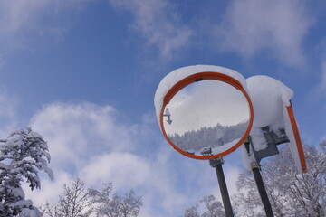 北海道の旭岳の風景
