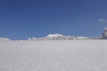 北海道の旭岳の風景