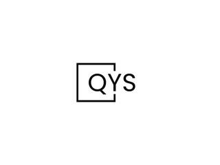 QYS letter initial logo design vector illustration