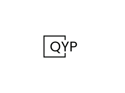 QYP letter initial logo design vector illustration