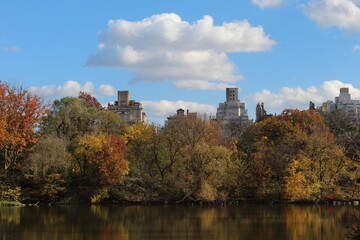 old castle in autumn