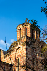 Fototapeta premium Saint Mark's church located in Belgrade, Serbia