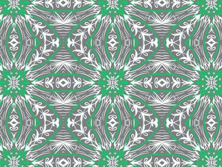 Hand drawn ornamental illustration art. Henna botanical eyes pattern print design. Great for home wear and fun ethnic projects. Surface pattern design. Digital art illustration