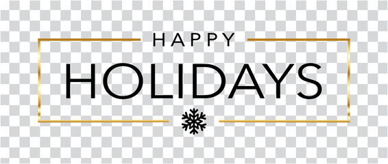 Happy Holidays Logo
