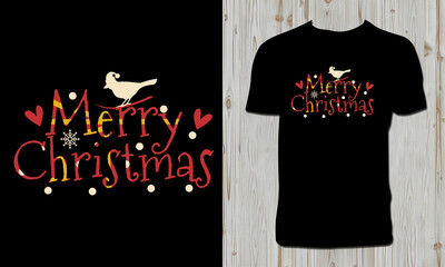 Christmas Day T Shirt Design And Vector Illustration. 