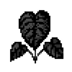 Fototapeta premium Pixel plants for games and websites