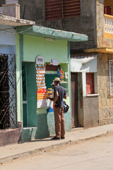Typisches Café auf Kuba (Karibik)