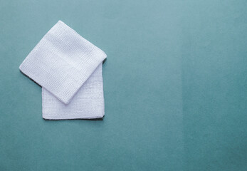 medical gauze pad for first aid in hospital cover wound dressing treatment