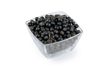 aronia is isolated on a white background