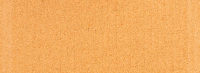 brown carton with paper nature texture, banner background, package banner, horizontal backdrop for display