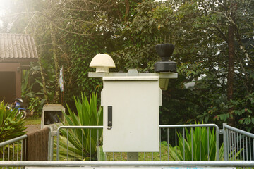 Automated Telemetry Station. A device capable of measuring physical, chemical or biological values.