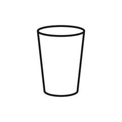 empty glass icon