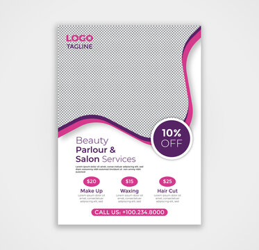 Beauty health and Spa Flyer template