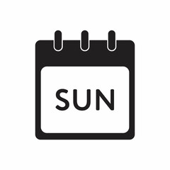 Calendar day of the week Sunday