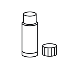 sketch of a glue school supply icon