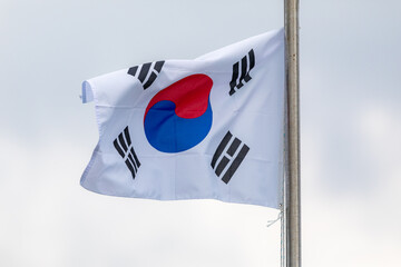 大韓民国旗 - obrazy, fototapety, plakaty