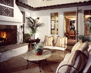 Residential New Home exterior of house construction