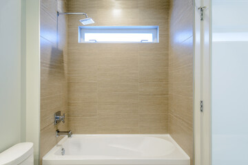 Fragment of a luxury bathroom