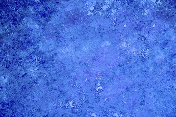 Bright blue abstract festive background with sparkles and bokeh
