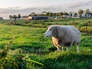 Sheep in the field
