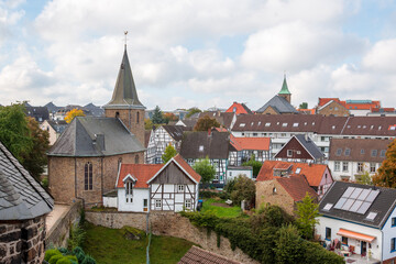 Blankenstein, Ort und Burg bei Hattingen