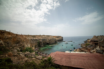 The sea in Malta 