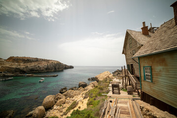 The beautiful sea of Malta