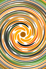 Retro spiral swirl background.