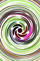 Fototapeta na wymiar Retro spiral swirl background.