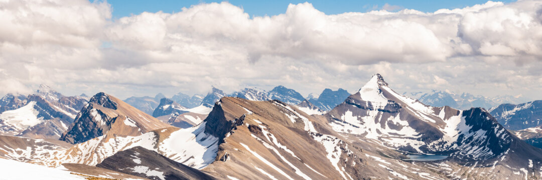 Mountain Alpine Views Of Columbia Icefield