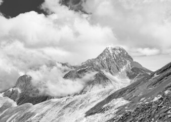 Appennini mountains, Italy - The mountain summit of central Italy, Abruzzo region, above 2500 meters