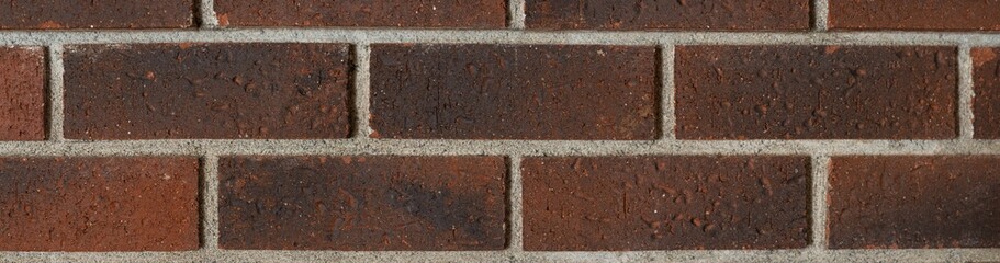 Brick wall textured background copy space
