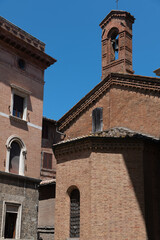 Fototapeta premium Chiesa di Santa Maria delle Nevi, Church of Saint Mary 'delle Nevi', Siena, Tuscany, Italy 