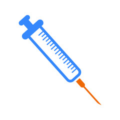 Syringe, ambulance, healthcare, injection, medical, pharmacy, drugs icon. Editable vector graphics.